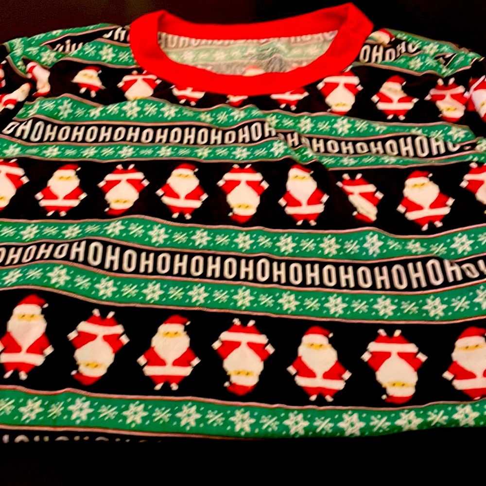 Long Sleeve X-Mas PJ Top